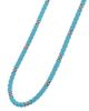 Lagos Lagos Sterling Silver Caviar Blue Caviar Ceramic Beaded Necklace, 16 - 4