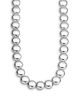 Lagos Lagos Sterling Silver Caviar Bubbly Disc Collar Necklace, 16 - 1