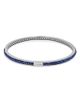 Lagos Lagos Sterling Silver Caviar Icon Lapis Beaded Bangle Bracelet - 1