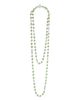Lagos Lagos Sterling Silver Caviar Peridot Bead Station Necklace, 34 - 4