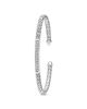 Lagos Lagos Sterling Silver Caviar Spark Diamond Cuff Bracelet, 0.22 tcw - 2