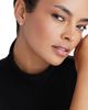 Lagos Lagos Sterling Silver Caviar Spark Diamond Linear Stud Earrings - 2