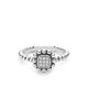 Lagos Lagos Sterling Silver Caviar Spark Diamond Square Ring - 2