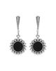 Lagos Lagos Sterling Silver Maya Black Onyx Drop Earrings - 3