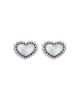 Lagos Lagos Sterling Silver Maya Mother of Pearl Inlay Stud Earrings - 1