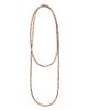 Lagos Lagos Sterling Silver Signature Caviar Tiger Eye Station Necklace, 34 - 1