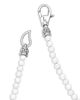 Lagos Lagos Sterling Silver Signature Caviar White Agate Station Necklace, 18 - 4