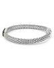 Lagos Lagos Two Tone Black Ceramic Diamond Caviar Bracelet, 6mm - 3