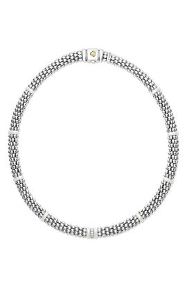 LAGOS LAGOS White Caviar Collar Necklace