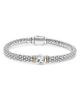 Lagos Lagos White Topaz Caviar Color Bracelet, 6mm - 1