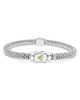 Lagos Lagos White Topaz Caviar Color Bracelet, 6mm - 4
