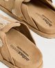 Laidback London Laidback London Drift French Knot Mules Saffron Suede Natural - 4