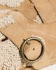 Laidback London Laidback London Drift French Knot Mules Saffron Suede Natural - 6