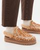 Laidback London Laidback London Jun 4.0 Slippers Deer Pony Natural - 3
