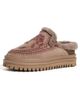 Laidback London Laidback London Jun 4.0 Slippers Rose Otter Suede Rosso - 1