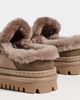 Laidback London Laidback London Jun 4.0 Slippers Rose Otter Suede Rosso - 4