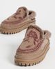 Laidback London Laidback London Jun 4.0 Slippers Rose Otter Suede Rosso - 5