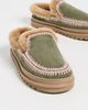 Laidback London Laidback London Jun 4.2 Slippers Moss Suede Baby Pink - 5