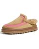 Laidback London Laidback London Jun 4.2 Slippers Saffron Suede Neon Pink - 1