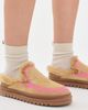 Laidback London Laidback London Jun 4.2 Slippers Saffron Suede Neon Pink - 3
