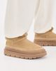 Laidback London Laidback London Nyali Micro 4.3 Booties Saffron Suede Natural - 3
