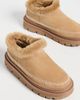 Laidback London Laidback London Nyali Micro 4.3 Booties Saffron Suede Natural - 5