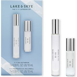 Lake & Skye Lake & Skye 11 11 Eau de Parfum Purse Spray & Fragrance Oil Rollerball Set 