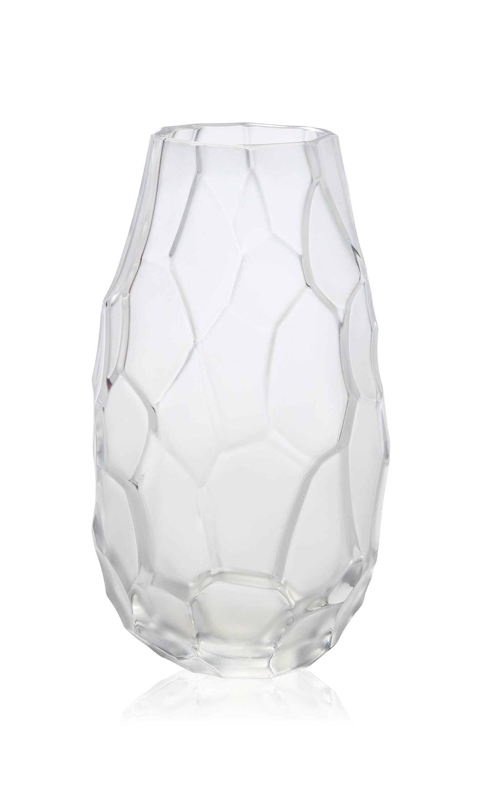 Lalique Lalique Crystal Silex Crystal Vase Clear