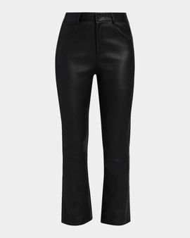 LaMarque Faris Leather Flare Pants