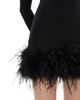 Lamarque Lamarque Bahira Feather Hem Dress - 2
