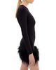 Lamarque Lamarque Bahira Feather Hem Dress - 5