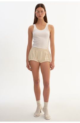 LAMARQUE LAMARQUE Cleo | Faux Suede Bloomer Shorts