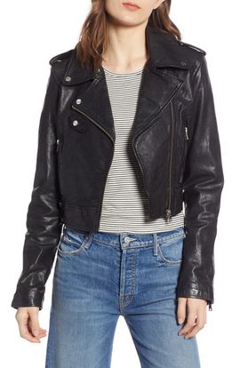 LAMARQUE LAMARQUE Crop Biker Jacket