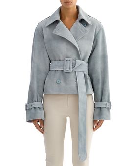 Lamarque Lamarque Dhana Denim Trench Jacket