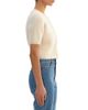 Lamarque Lamarque Kendra Cropped Alpaca Blend Cardigan Sweater - 4