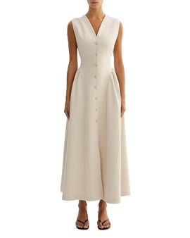 Lamarque Lamarque Linen Twill Dress