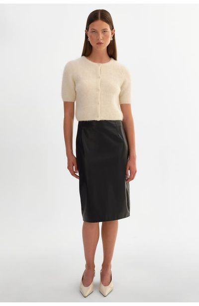 LAMARQUE LAMARQUE LUCIANA | Faux Leather Pencil Skirt