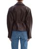 Lamarque Lamarque Pearl Leather Collared Jacket - 3