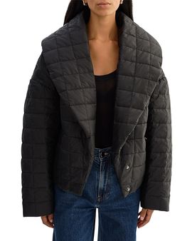 Lamarque Lamarque Shawl Collar Quilted Jacket