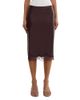 Lamarque Lamarque Sonja Lace Trim Faux Leather Skirt - 1