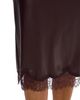 Lamarque Lamarque Sonja Lace Trim Faux Leather Skirt - 5