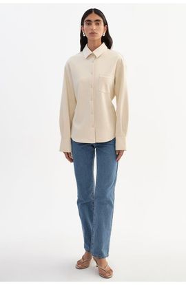 LAMARQUE LAMARQUE Tosca | Faux Suede Shirt