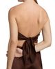 Lamarque Women's Baila Strapless Satin Scarf Top - 6