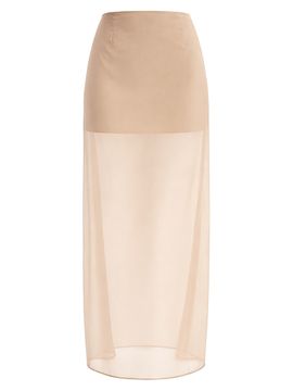 Lamarque Women's Farley Sheer Maxi Skirt