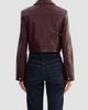 Lamarque Women's Lorena Lambskin Leather Jacket - 3