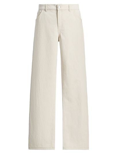 Lamarque Women's Taleen Cotton-Linen Wide-Leg Pants