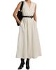 Lamarque Women's Tamika Cotton-Linen A-Line Maxi Dress - 3