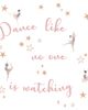 Lambs & Ivy Lambs & Ivy Ballerina Baby Dance Like No One is Watching Wall Decals/Stickers - 1
