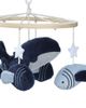Lambs & Ivy Lambs & Ivy Bubbles & Squirt Whale/Fish Musical Baby Crib Mobile Soother Toy - 3