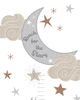 Lambs & Ivy Lambs & Ivy Celestial Moon & Stars Toddler/Kids Growth Chart Wall Decal/Sticker - 2